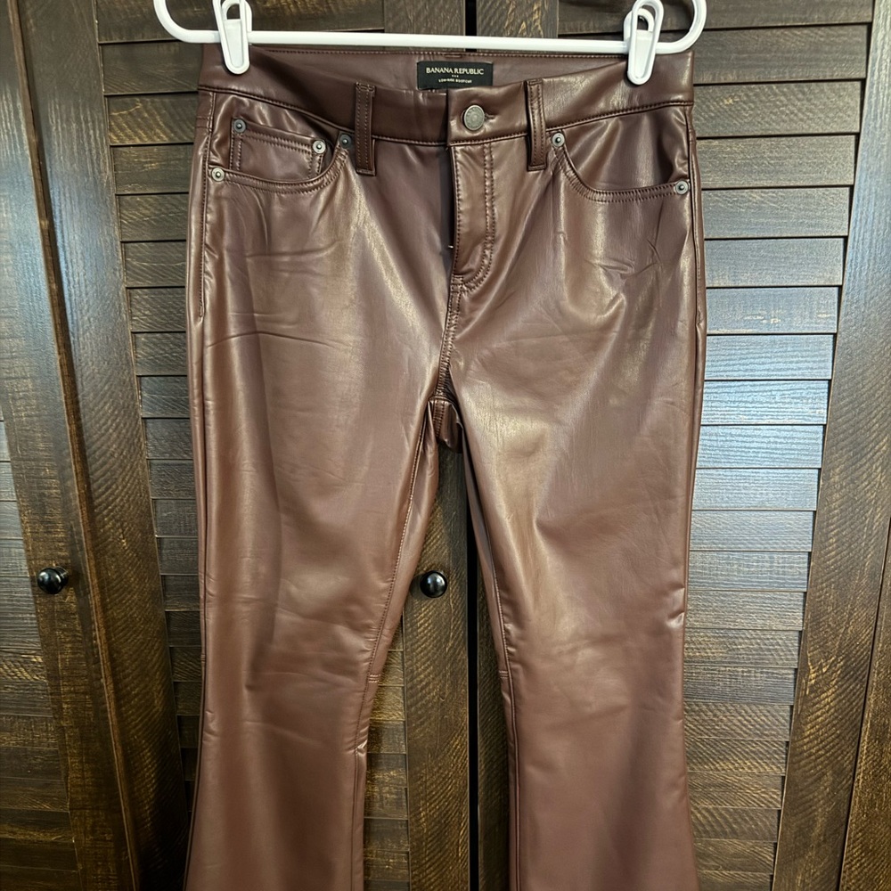 Banana Republic Faux Leather Pants